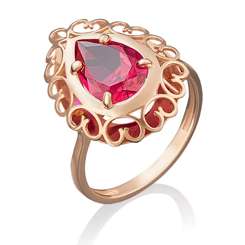 Кольцо из золота р. 20,5 PLATINA jewelry