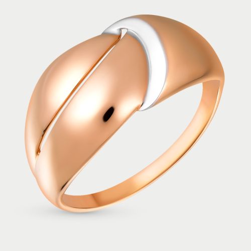 Кольцо из золота р.19,5 GOLD CENTER