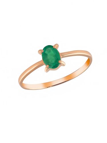 Кольцо из золота р.19,5 PAVLOVA jewelry