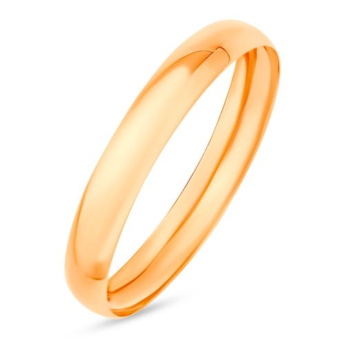 Кольцо обручальное из красного золота р. 16,5 585Gold