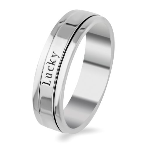 Кольцо обручальное из серебра с эмалью р. 17,5 585Gold
