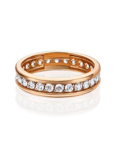 Кольцо обручальное из золота р. 19,5 PLATINA jewelry