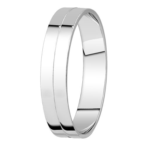 Кольцо обручальное из золота р.18 Azade