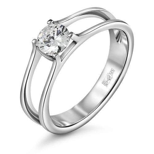 Кольцо помолвочное из золота р. 16,5 IQ Diamonds