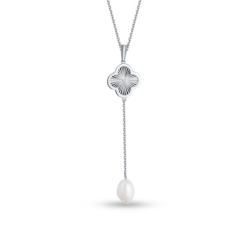 Колье-галстук из серебра 40 см 585Gold