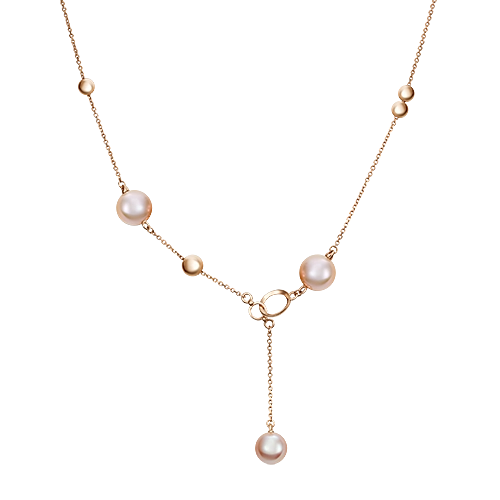 Колье-галстук из золота 45 см PLATINA jewelry