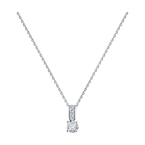 Колье из белого золота 38-42 см Diamant