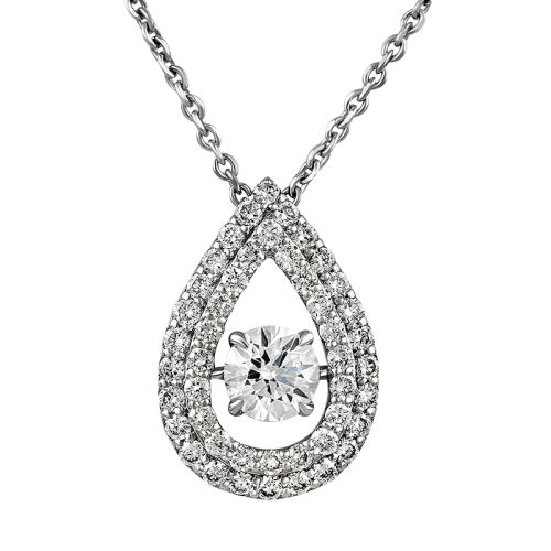 Колье из белого золота 39-42 см IQ Diamonds