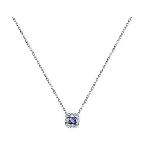 Колье из белого золота 45 см SOKOLOV Diamonds