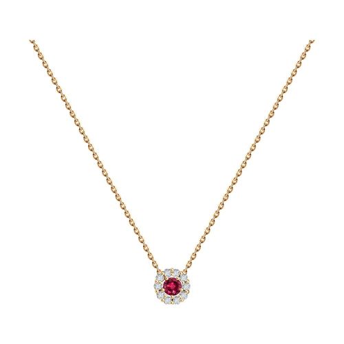 Колье из красного золота 38-42 см Diamant