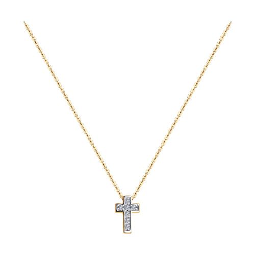 Колье из красного золота 38-46 см SOKOLOV Diamonds