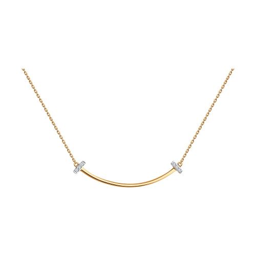 Колье из красного золота 40-45 см SOKOLOV Diamonds