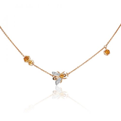 Колье из красного золота 55 см PLATINA jewelry