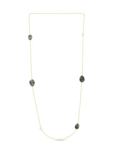 Колье из серебра 100 см VALTERA