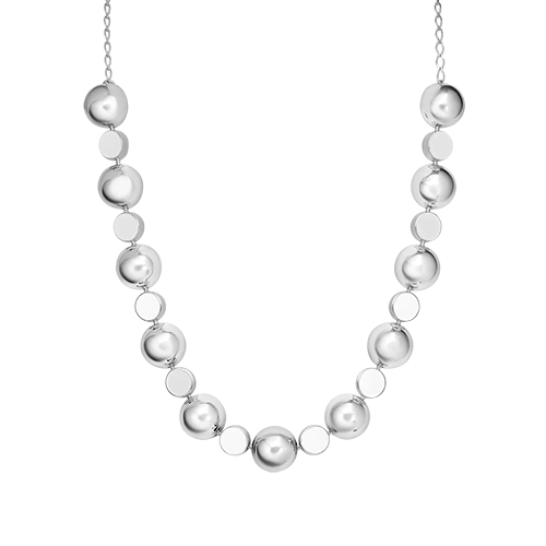 Колье из серебра 35 см PLATINA jewelry