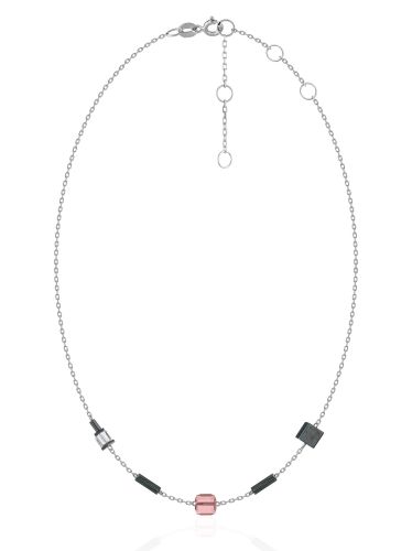 Колье из серебра 36 см L'attrice