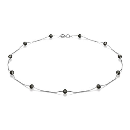 Колье из серебра 38 см DeFleur