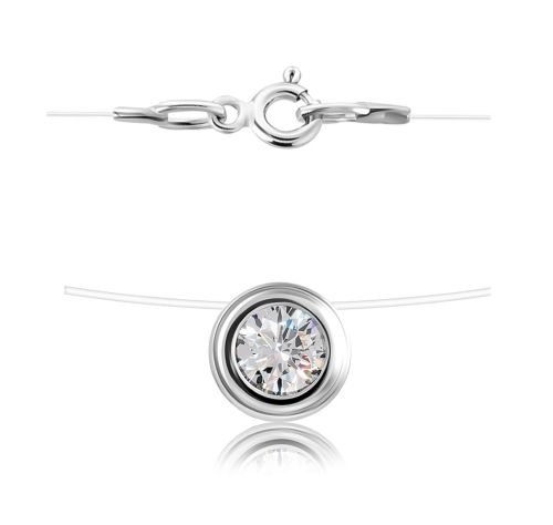 Колье из серебра 38 см VALTERA