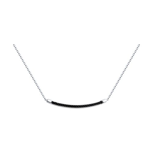 Колье из серебра 40 см Diamant