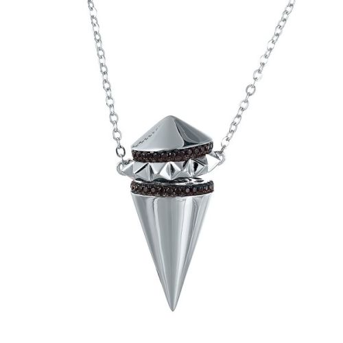 Колье из серебра 40 см Element47