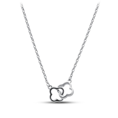 Колье из серебра 40 см Silver Wings