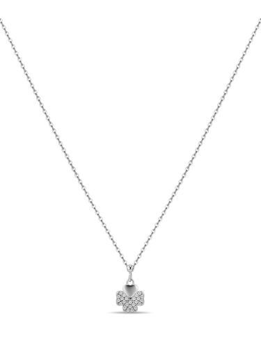 Колье из серебра 45 см MIUZ Diamonds (Московский ювелирный завод