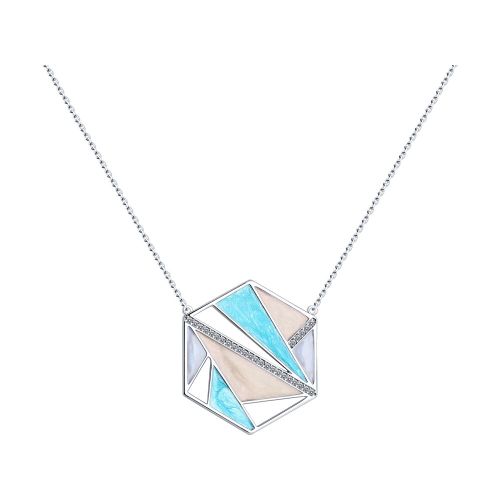 Колье из серебра 50-55 см Diamant