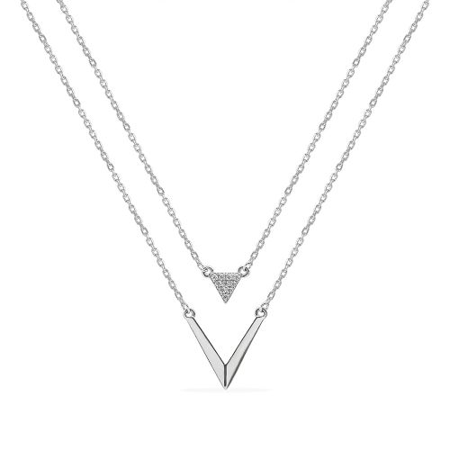 Колье из серебра 50 см 585Gold