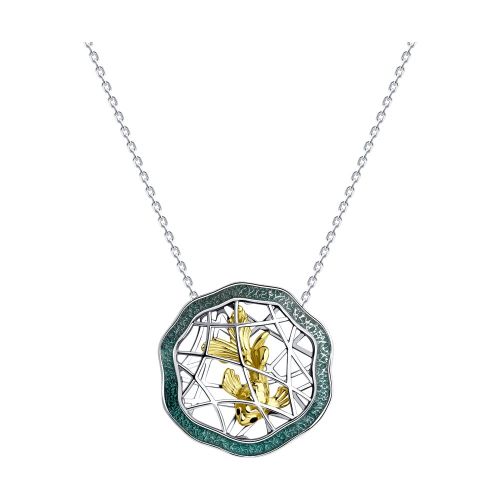 Колье из серебра 55 см Diamant