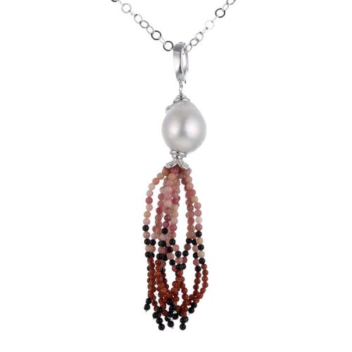 Колье из серебра 60 см Element47