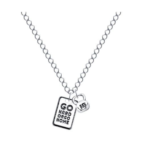 Колье из серебра 60 см SKLV