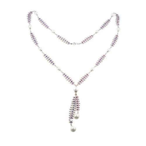 Колье из серебра 70 см Element47