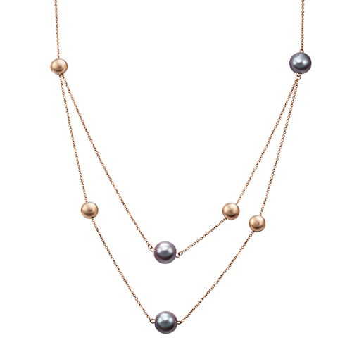 Колье из золота 40 см PLATINA jewelry