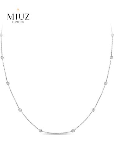 Ожерелье-цепь из золота 43 см MIUZ Diamonds (Московский ювелирный завод