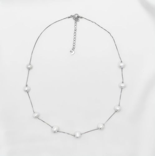 Ожерелье из серебра 27 см