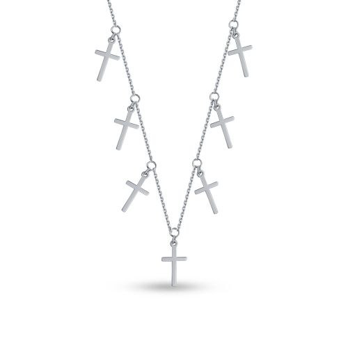 Ожерелье из серебра 40 см 585Gold