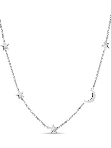 Ожерелье из серебра 45 см MIUZ Diamonds