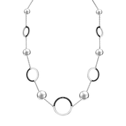 Ожерелье из серебра 45 см PLATINA jewelry