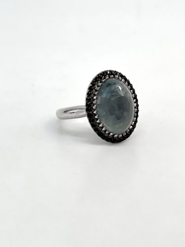 Перстень из серебра р.18 Кристалл мечты