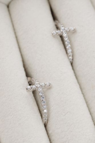 Серьги из серебра SERGEY SLOTIN