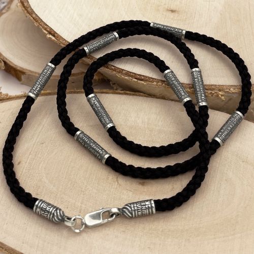 Шнурок из серебра 60 см Русские Мастерские