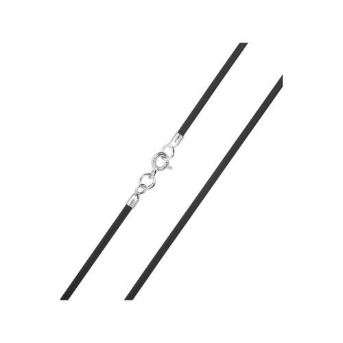 Шнурок из серебра 65 см VALTERA